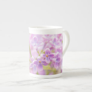 Caneca De Porcelana Lilac Flowers Mist