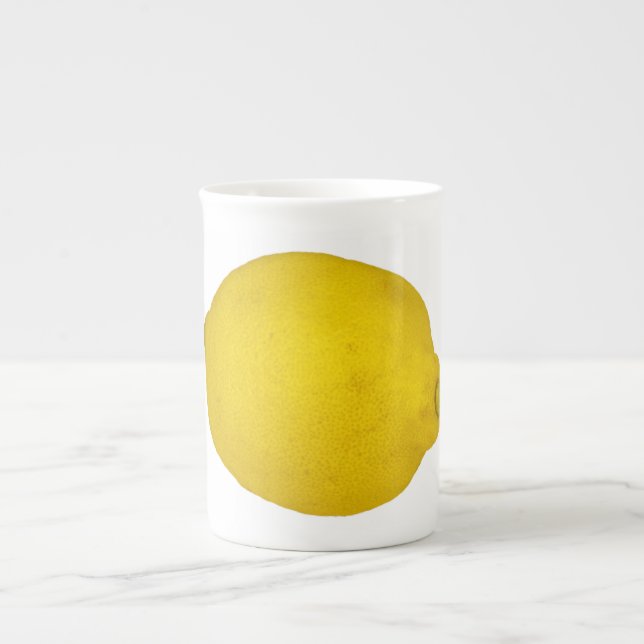 Caneca De Porcelana Limão (Frente)