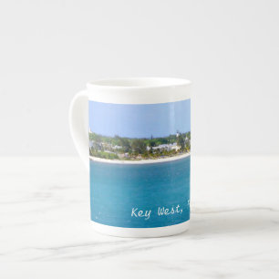 Caneca De Porcelana Linha costeira de Key West