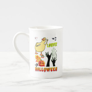 Caneca De Porcelana Louder Drinkware Esmagando Boo Zumbi Halloween