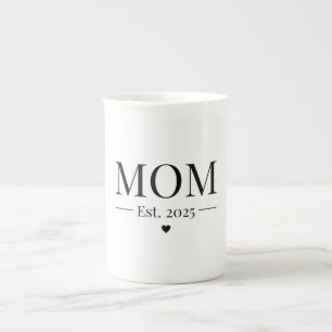 Caneca De Porcelana Mãe Fundada em 2025