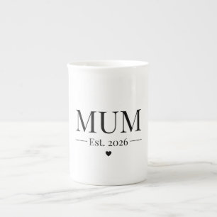 Caneca De Porcelana Mãe Fundada em 2026