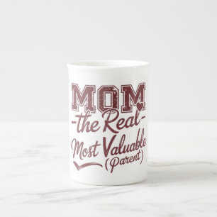 Caneca De Porcelana Mãe — O MVP Real (Pai Mais Valente)