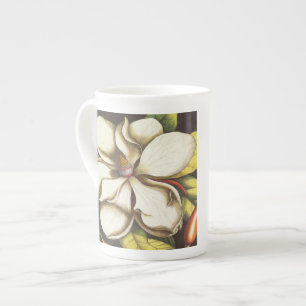 Caneca De Porcelana magnólia da safra moderna