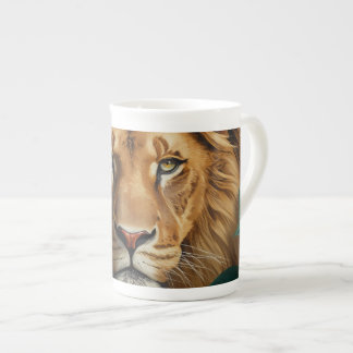 Caneca De Porcelana Majestic Lion Specialty Mug Powerful Wildlife Art