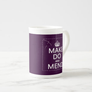 Caneca De Porcelana Make faz e emenda (todas as cores)
