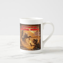 Caneca De Porcelana Maldição da Múmia de Esquilo