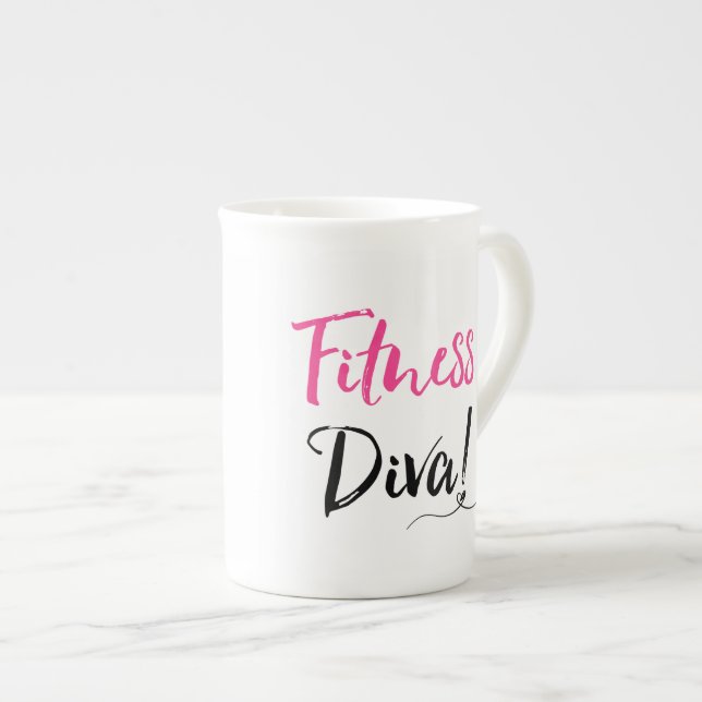 CANECA DE PORCELANA "MALHAÇÃO DIVA" (Frente Esquerda)