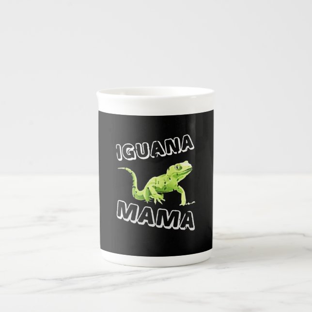 Caneca De Porcelana Mama Iguana (Frente)