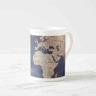 Caneca De Porcelana Mapa do Mundo Celestial Roxo (11)
