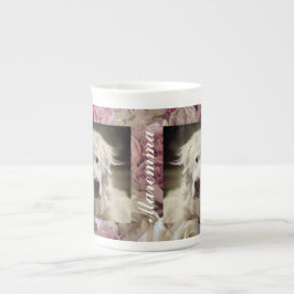 Caneca De Porcelana Maremma peony Specialty Mug