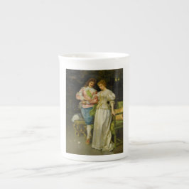 Caneca De Porcelana Marido e Esposa Betrothed (Casamento e Casamento)