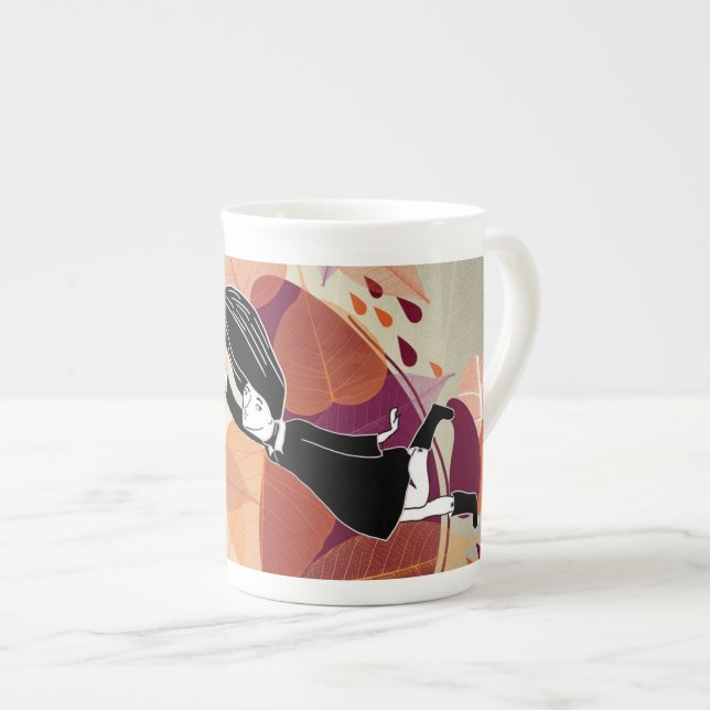Caneca De Porcelana Mary Poppins (Frente Esquerda)