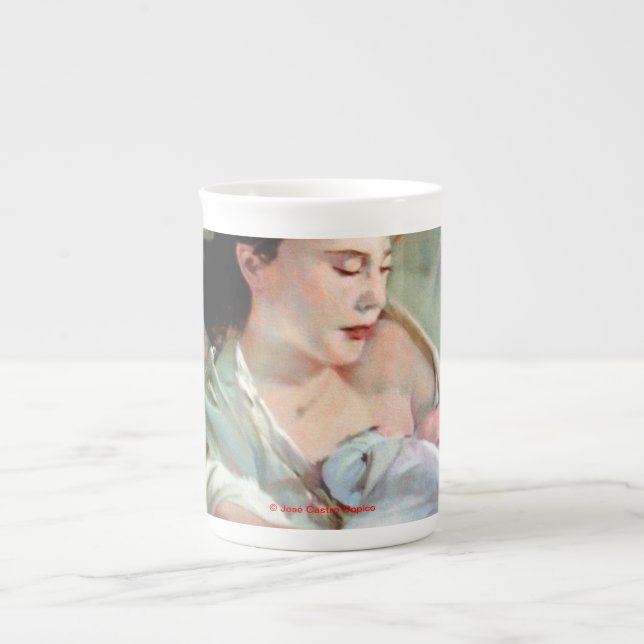 Caneca De Porcelana Maternidad (Frente)