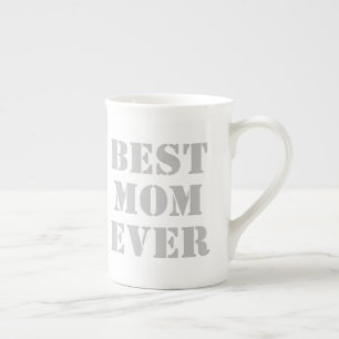 Caneca De Porcelana Melhor Mãe do Mundo Tipografia Moderna Presente do