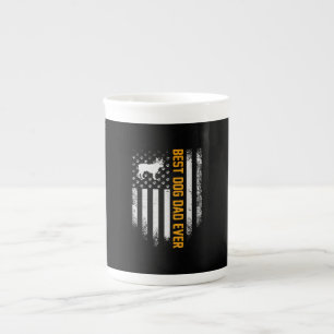 Caneca De Porcelana Melhor Pai De Buldogue Francês Para Cão Pai