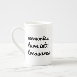 Caneca De Porcelana Memórias Especiais