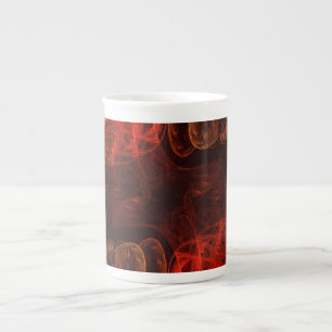 Caneca De Porcelana Metamorfose Abstrato Art