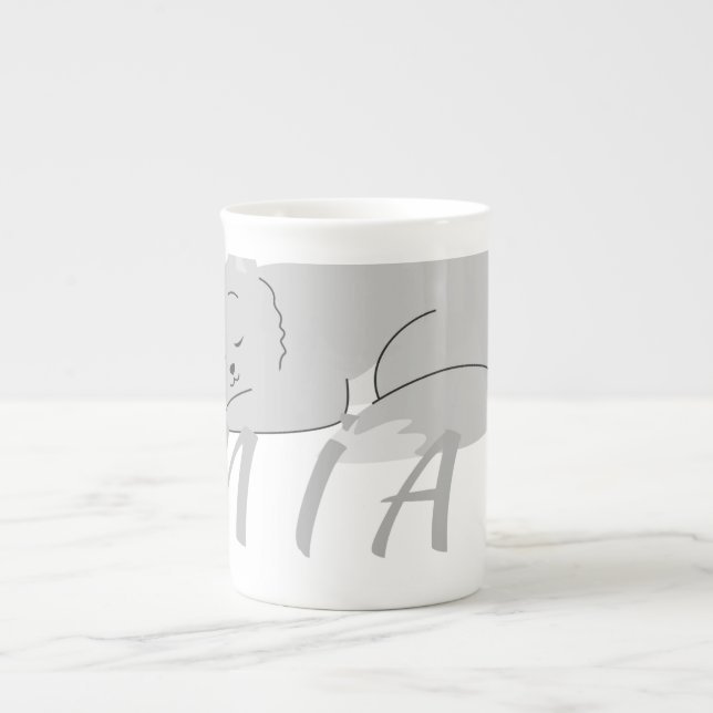 CANECA DE PORCELANA MIAV | UM DESIGN SUAVE (Frente)