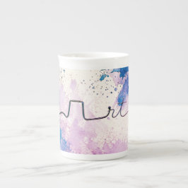 Caneca De Porcelana Minimalist RT Design | Inhalotherapy Inspired