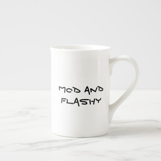 Caneca De Porcelana Mod e Flashy Specialty Mug (Direita)