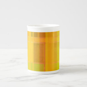 Caneca De Porcelana Moderno Abstrato Cores Cítricas Coloridas