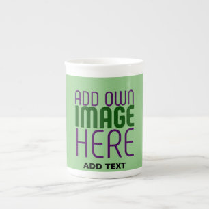 CANECA DE PORCELANA MODERNO EDITABLE MINT GREEN IMAGE MODELO