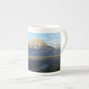 Caneca De Porcelana Montanhas Jackson Hole (Grande Parque Nacional de