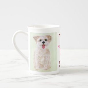 Caneca De Porcelana Morkie Diz O Que Irás Fazer À China Mug