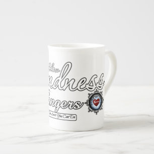 Caneca De Porcelana Mostre gentileza a estranhos