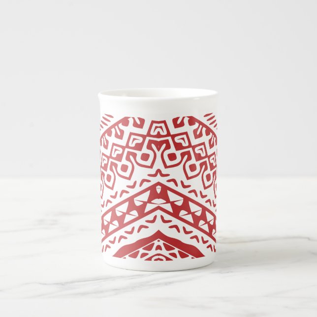 Caneca De Porcelana Motifs Étnicos 3 (Frente)