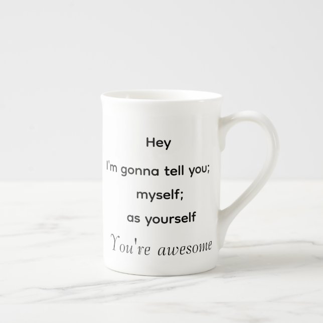 Caneca De Porcelana Motivation mug (Direita)