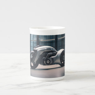 Caneca De Porcelana motocicleta