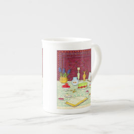Caneca De Porcelana Mug China de Osso do z