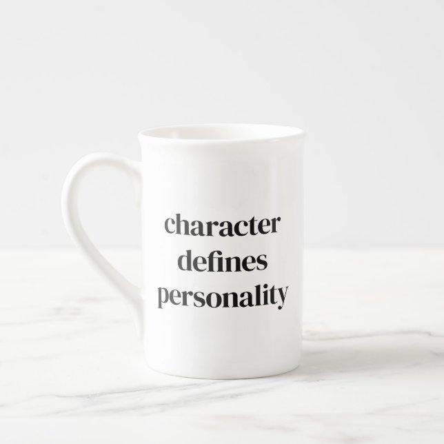 Caneca De Porcelana Mug de Especialidade de Caracteres (Esquerda)