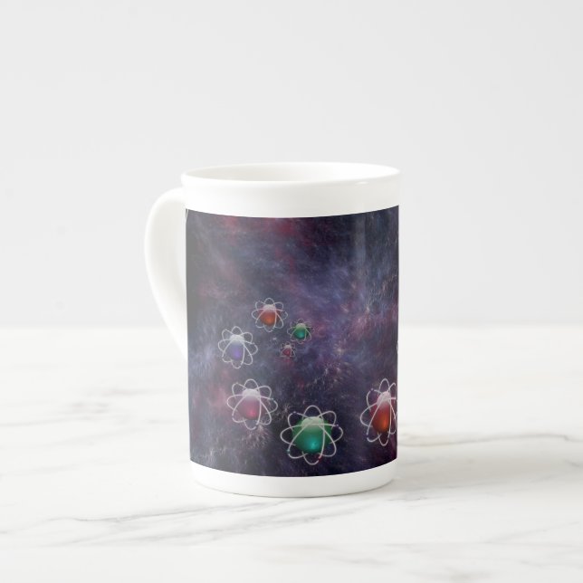 Caneca De Porcelana Mug de Especialidade de Moagem Circular (Frente Esquerda)