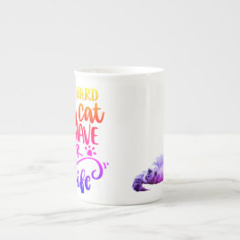 Caneca De Porcelana Mug Especialmente de Gato/Café