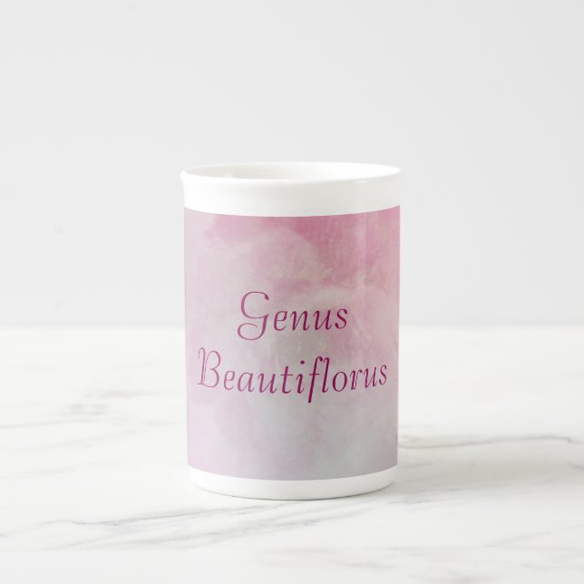 Caneca De Porcelana Mug 'Genus Beautiflorus' (Frente)