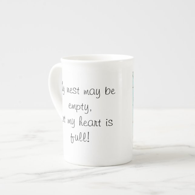 Caneca De Porcelana Mug para a mãe (Frente Esquerda)