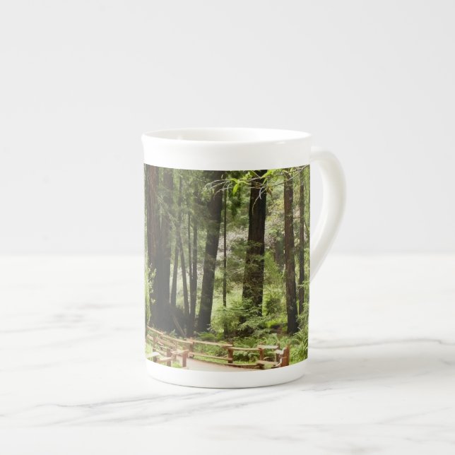 Caneca De Porcelana Muir Woods Path I Nature Photoics (Frente Esquerda)