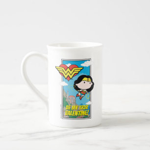 Caneca De Porcelana Mulher Maravilha Chibi - Diga-Me O Namorados Da Ve