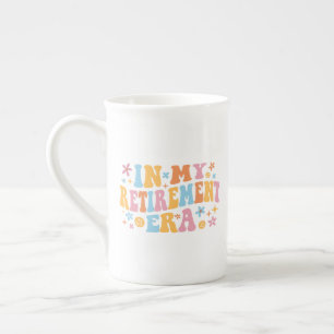 Caneca De Porcelana Na Minha Era de Aposentadoria Eu