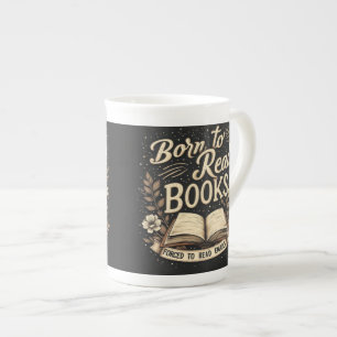 Caneca De Porcelana Nascer De Ler Livros Especiais