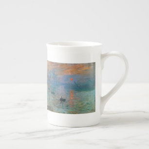 Caneca De Porcelana Nascer do sol da impressão por Claude Monet