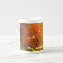 Caneca De Porcelana Nebulosa da América do Norte