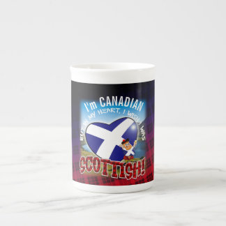 Caneca De Porcelana No meu coração eu desejo que eu fosse ESCOCÊS!
