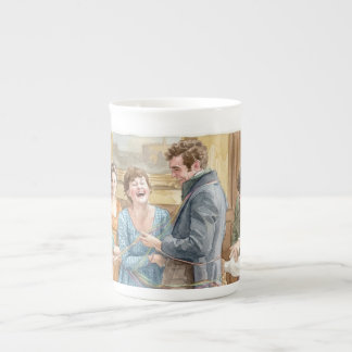 Caneca De Porcelana Noivado de Mary e Tom "The Other Bennet Sister"