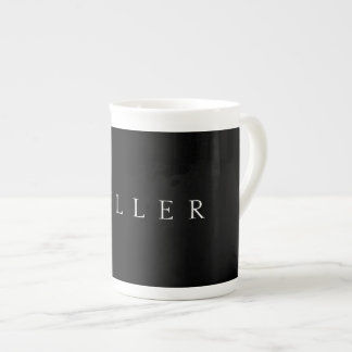 Caneca De Porcelana Nome Clássico (ou palavra) | Preto & Branco