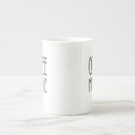Caneca De Porcelana Nome Personalizado Café Maniac - Engraçado