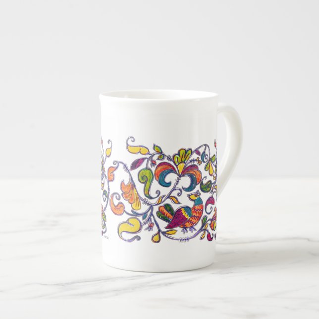 Caneca De Porcelana Norte (Frente Esquerda)